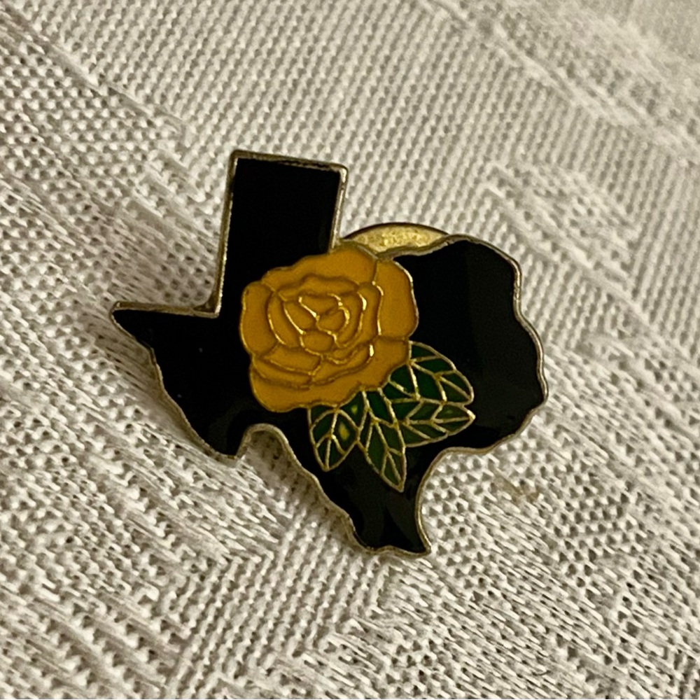 Vintage Texas Enamel Pin Set - Picture 2 of 5